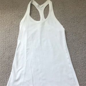 White Lululemon Tank Top